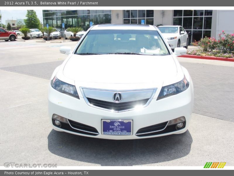 Bellanova White Pearl / Parchment 2012 Acura TL 3.5