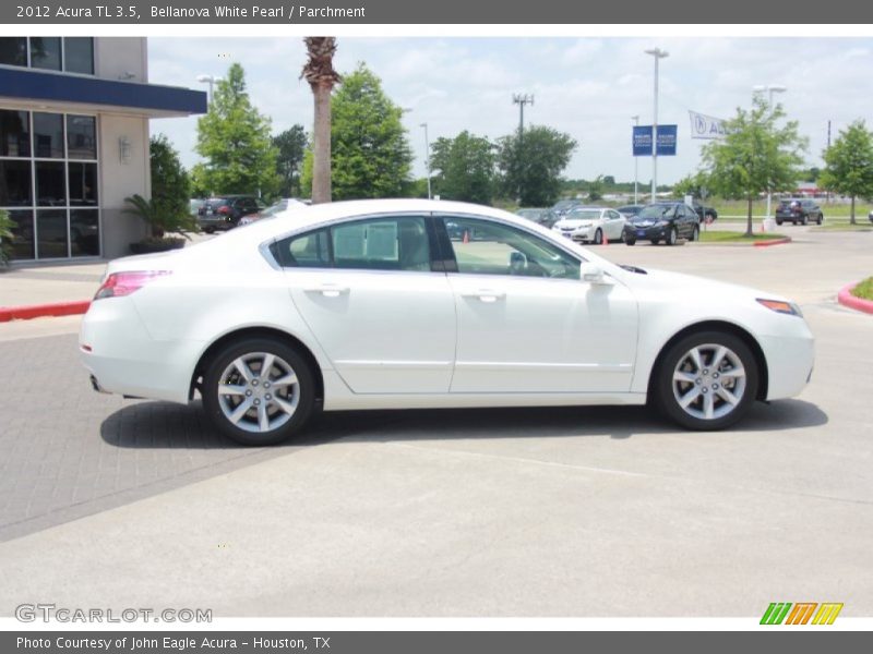 Bellanova White Pearl / Parchment 2012 Acura TL 3.5