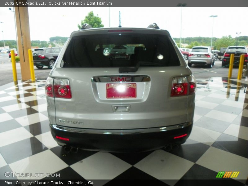 Quicksilver Metallic / Light Titanium 2009 GMC Acadia SLT