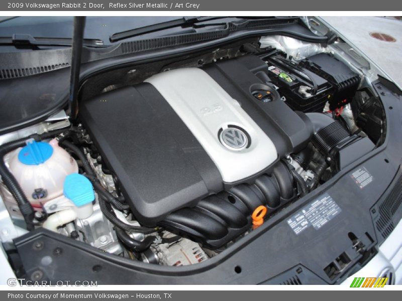 Reflex Silver Metallic / Art Grey 2009 Volkswagen Rabbit 2 Door