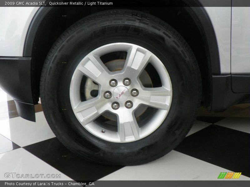 Quicksilver Metallic / Light Titanium 2009 GMC Acadia SLT