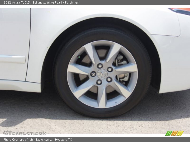 Bellanova White Pearl / Parchment 2012 Acura TL 3.5