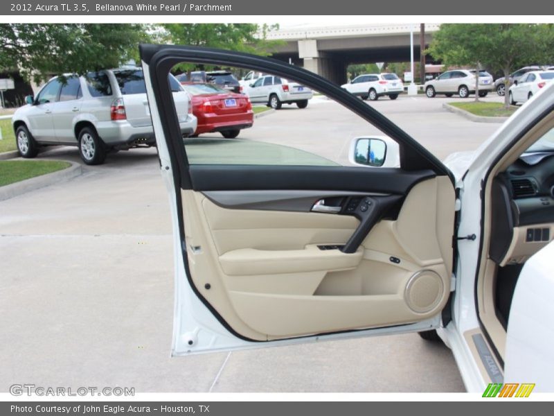 Bellanova White Pearl / Parchment 2012 Acura TL 3.5