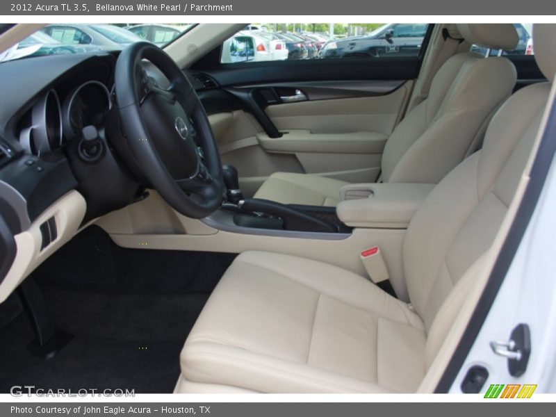 Bellanova White Pearl / Parchment 2012 Acura TL 3.5