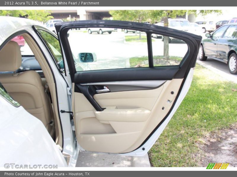 Bellanova White Pearl / Parchment 2012 Acura TL 3.5