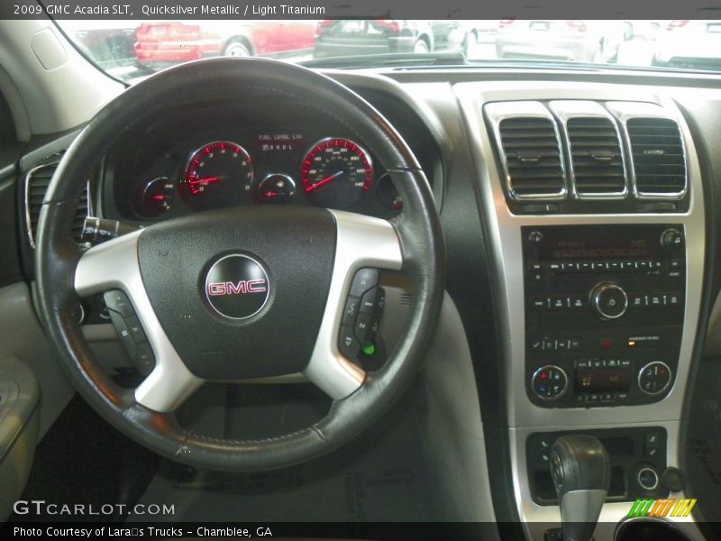 Quicksilver Metallic / Light Titanium 2009 GMC Acadia SLT