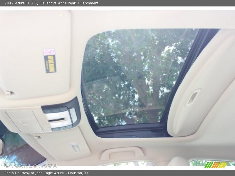 Bellanova White Pearl / Parchment 2012 Acura TL 3.5