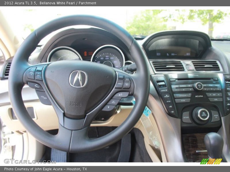 Bellanova White Pearl / Parchment 2012 Acura TL 3.5