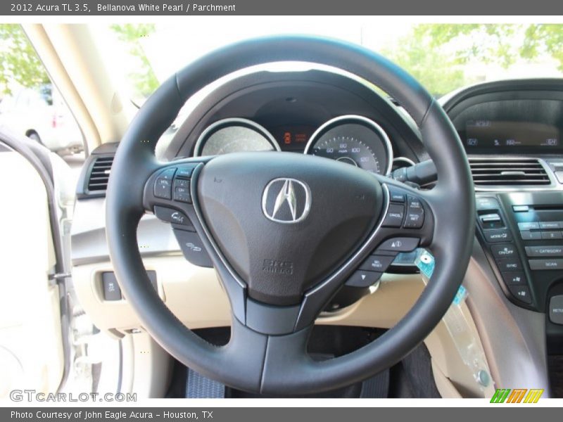 Bellanova White Pearl / Parchment 2012 Acura TL 3.5