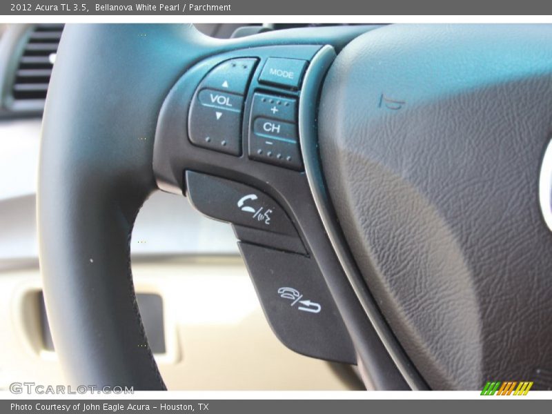 Bellanova White Pearl / Parchment 2012 Acura TL 3.5