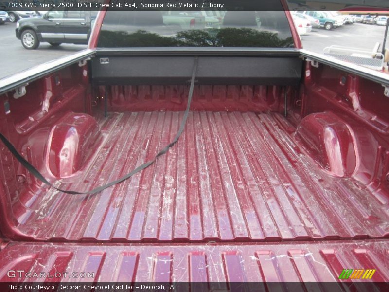 Sonoma Red Metallic / Ebony 2009 GMC Sierra 2500HD SLE Crew Cab 4x4