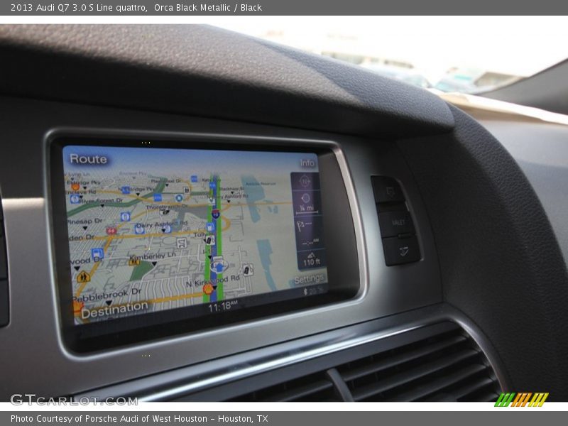 Orca Black Metallic / Black 2013 Audi Q7 3.0 S Line quattro