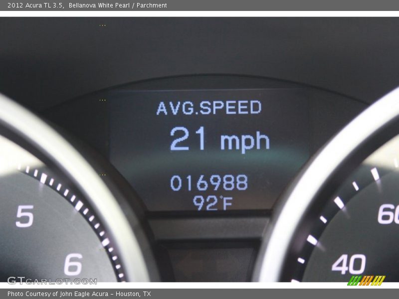 Bellanova White Pearl / Parchment 2012 Acura TL 3.5