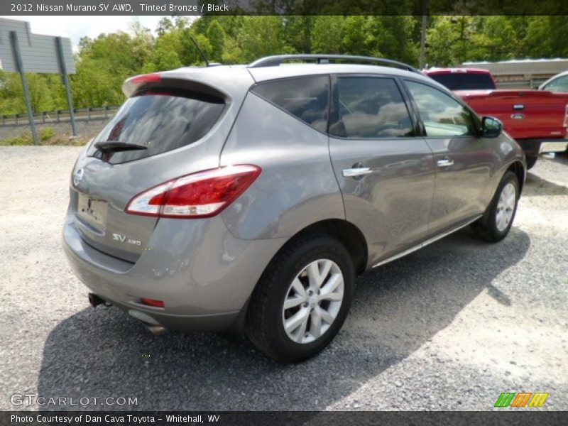 Tinted Bronze / Black 2012 Nissan Murano SV AWD
