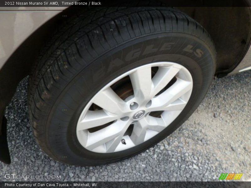 Tinted Bronze / Black 2012 Nissan Murano SV AWD