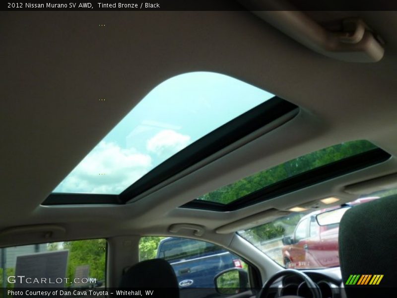 Tinted Bronze / Black 2012 Nissan Murano SV AWD
