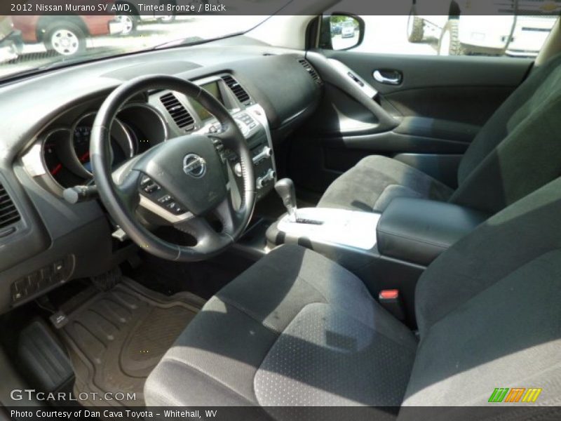 Tinted Bronze / Black 2012 Nissan Murano SV AWD
