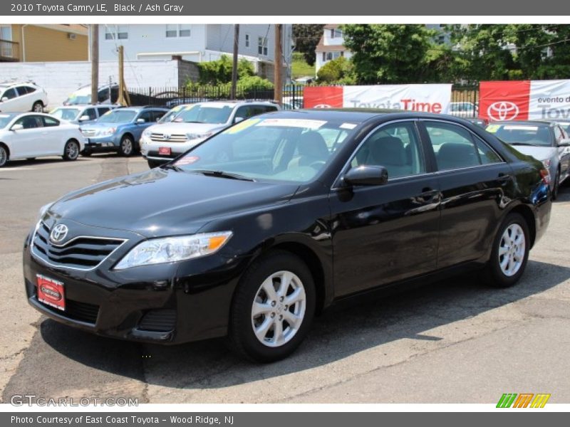 Black / Ash Gray 2010 Toyota Camry LE