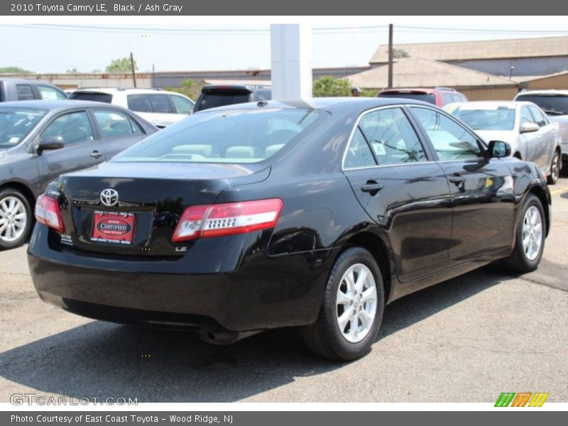 Black / Ash Gray 2010 Toyota Camry LE