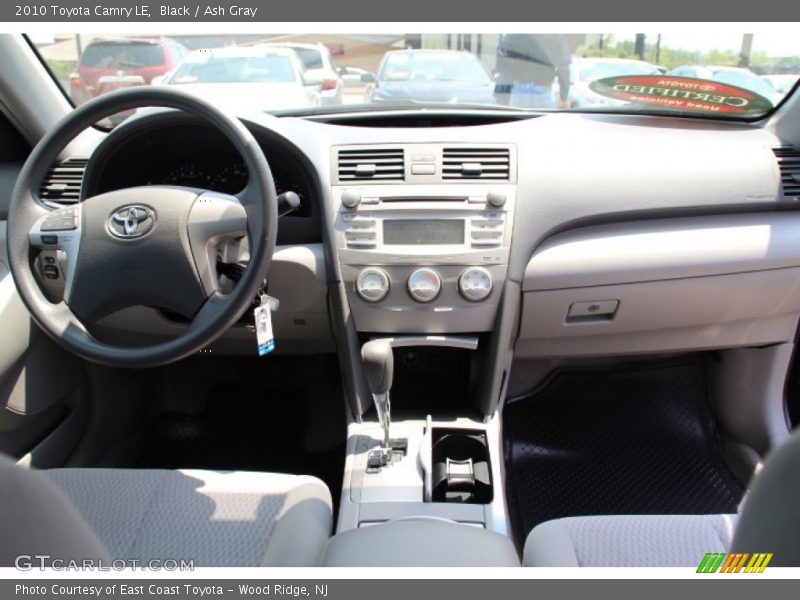 Black / Ash Gray 2010 Toyota Camry LE