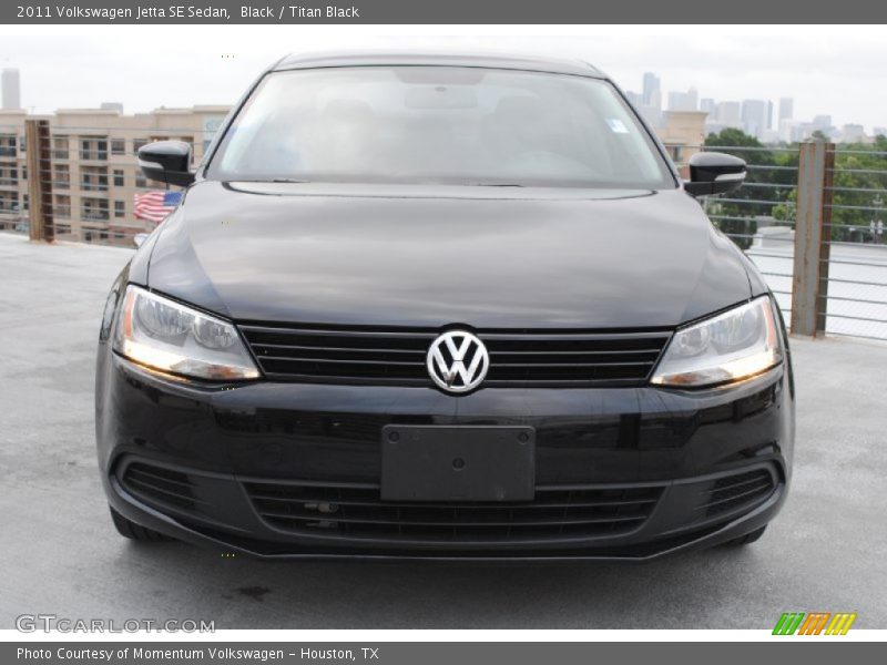 Black / Titan Black 2011 Volkswagen Jetta SE Sedan