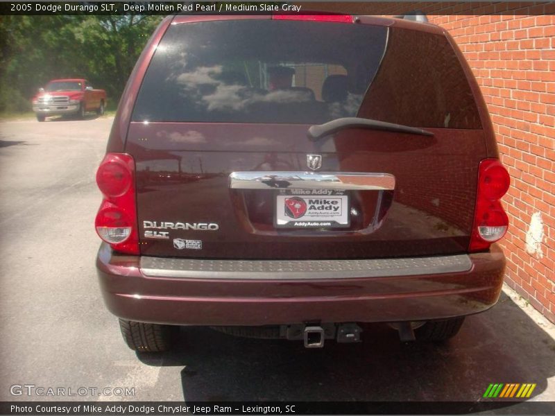 Deep Molten Red Pearl / Medium Slate Gray 2005 Dodge Durango SLT