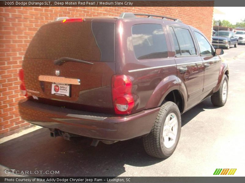 Deep Molten Red Pearl / Medium Slate Gray 2005 Dodge Durango SLT
