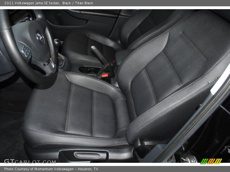 Black / Titan Black 2011 Volkswagen Jetta SE Sedan