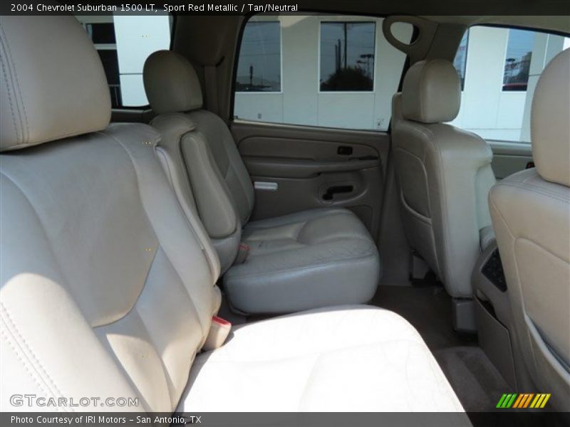 Sport Red Metallic / Tan/Neutral 2004 Chevrolet Suburban 1500 LT