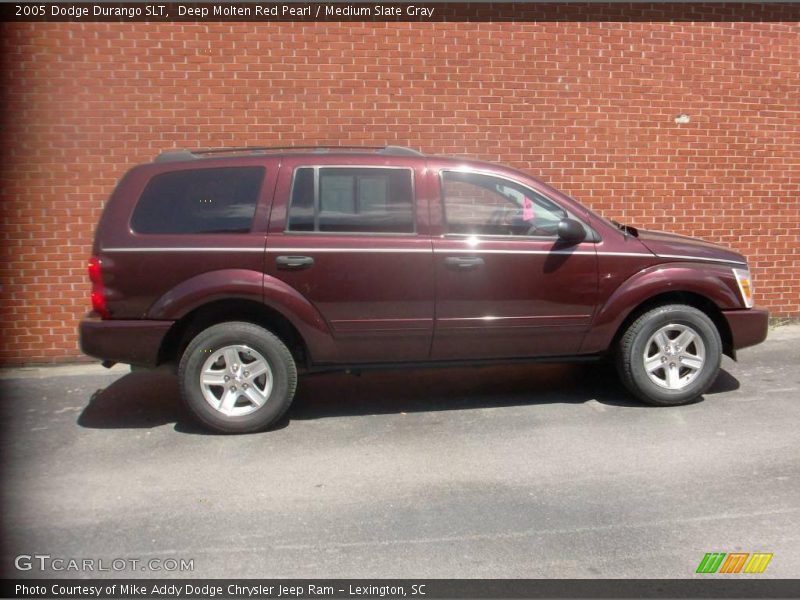 Deep Molten Red Pearl / Medium Slate Gray 2005 Dodge Durango SLT