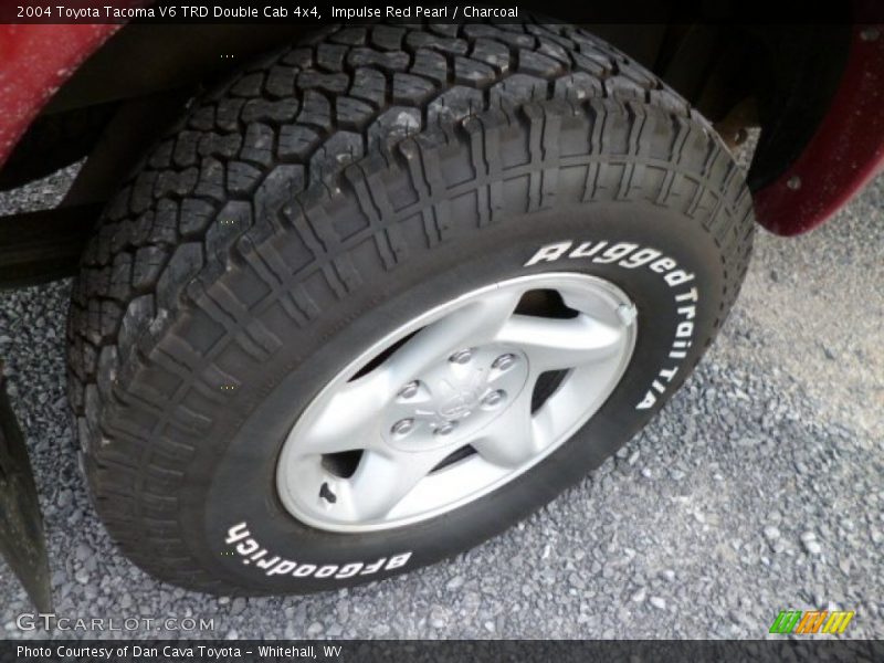 Impulse Red Pearl / Charcoal 2004 Toyota Tacoma V6 TRD Double Cab 4x4