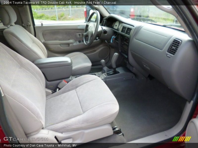 Impulse Red Pearl / Charcoal 2004 Toyota Tacoma V6 TRD Double Cab 4x4