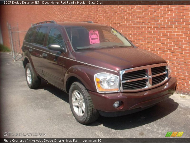 Deep Molten Red Pearl / Medium Slate Gray 2005 Dodge Durango SLT