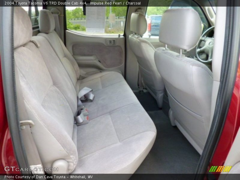 Impulse Red Pearl / Charcoal 2004 Toyota Tacoma V6 TRD Double Cab 4x4