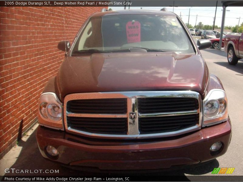 Deep Molten Red Pearl / Medium Slate Gray 2005 Dodge Durango SLT