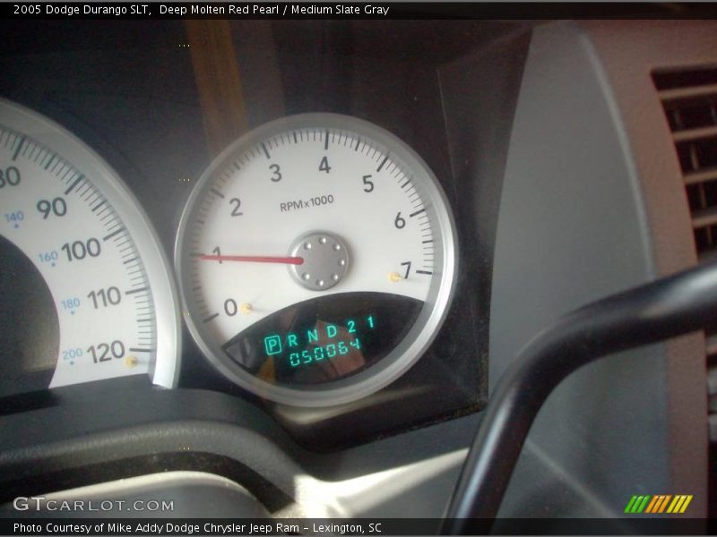 Deep Molten Red Pearl / Medium Slate Gray 2005 Dodge Durango SLT