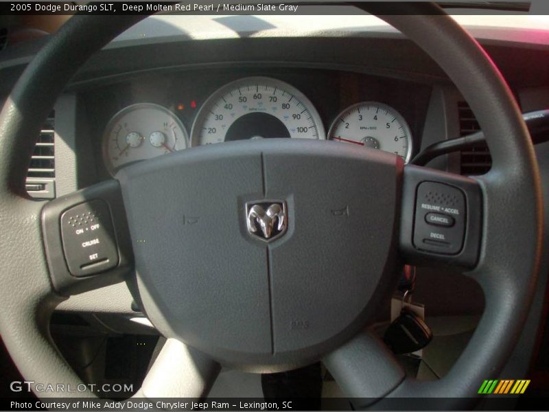 Deep Molten Red Pearl / Medium Slate Gray 2005 Dodge Durango SLT