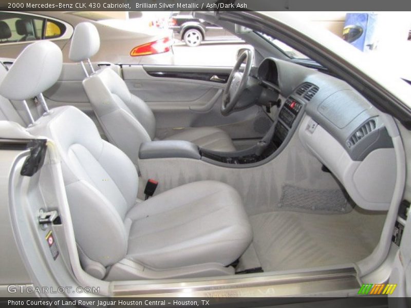 Front Seat of 2000 CLK 430 Cabriolet
