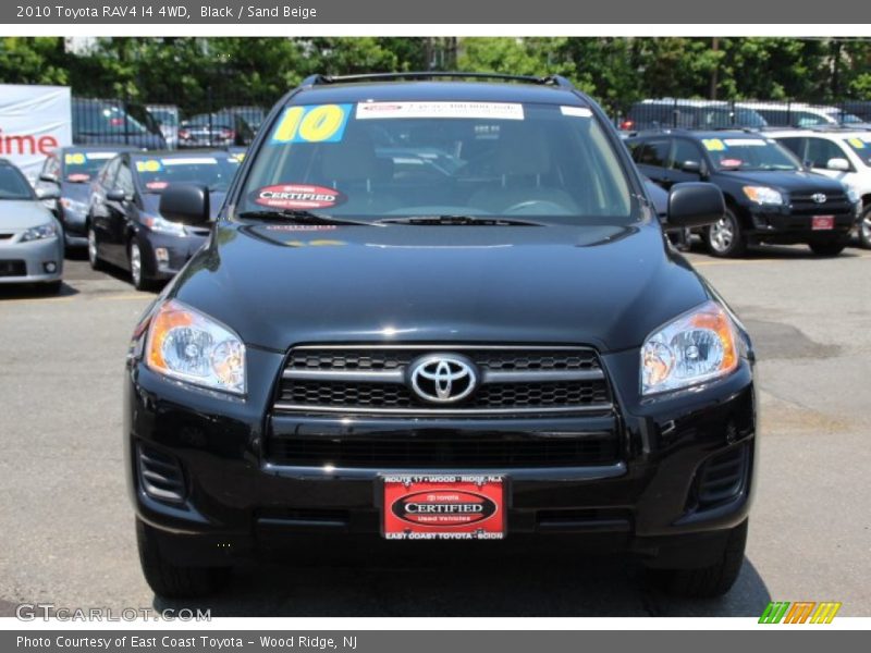 Black / Sand Beige 2010 Toyota RAV4 I4 4WD