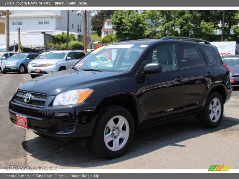 Black / Sand Beige 2010 Toyota RAV4 I4 4WD