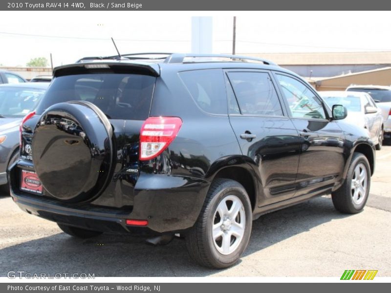 Black / Sand Beige 2010 Toyota RAV4 I4 4WD