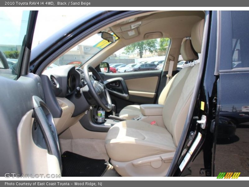 Black / Sand Beige 2010 Toyota RAV4 I4 4WD