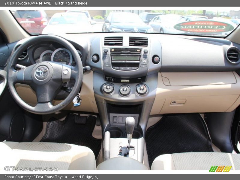 Black / Sand Beige 2010 Toyota RAV4 I4 4WD