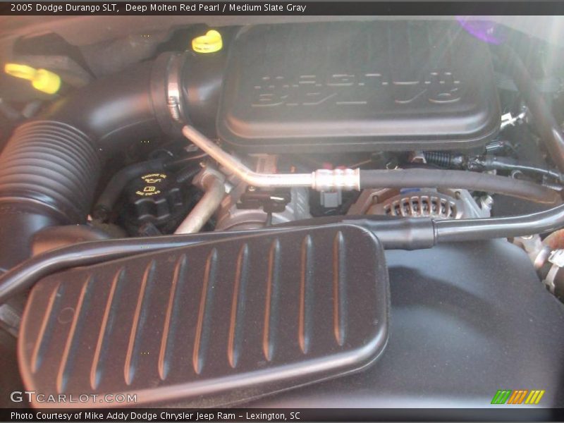 Deep Molten Red Pearl / Medium Slate Gray 2005 Dodge Durango SLT