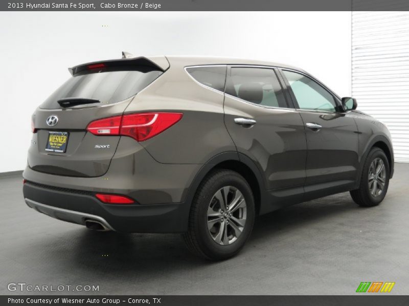 Cabo Bronze / Beige 2013 Hyundai Santa Fe Sport