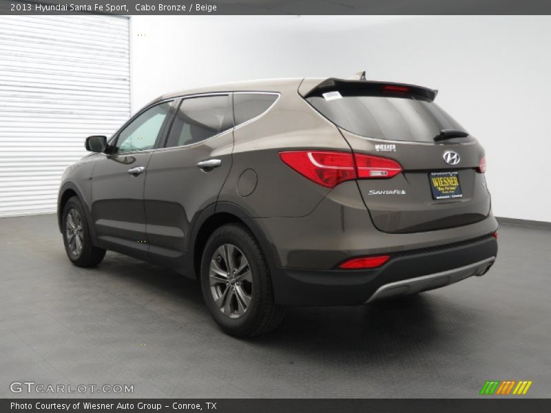 Cabo Bronze / Beige 2013 Hyundai Santa Fe Sport