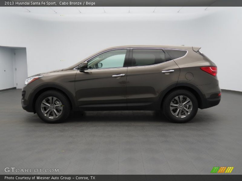 Cabo Bronze / Beige 2013 Hyundai Santa Fe Sport