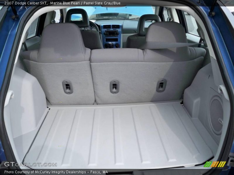 Marine Blue Pearl / Pastel Slate Gray/Blue 2007 Dodge Caliber SXT