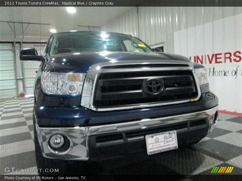 Nautical Blue / Graphite Gray 2011 Toyota Tundra CrewMax