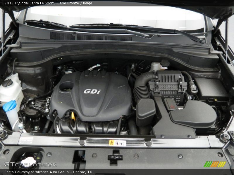 Cabo Bronze / Beige 2013 Hyundai Santa Fe Sport